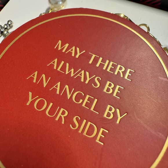 “MAY THERE ALWAYS BE AN ANGEL BY YOUR SIDE”CHARM BRACELET - Picture 3 of 15